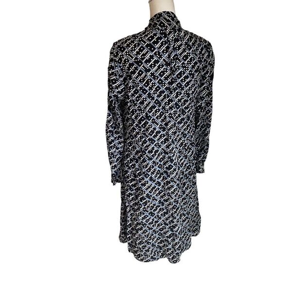 L. K. Bennett Domino Lotte Silk Dress Size US 6 - Picture 6 of 9